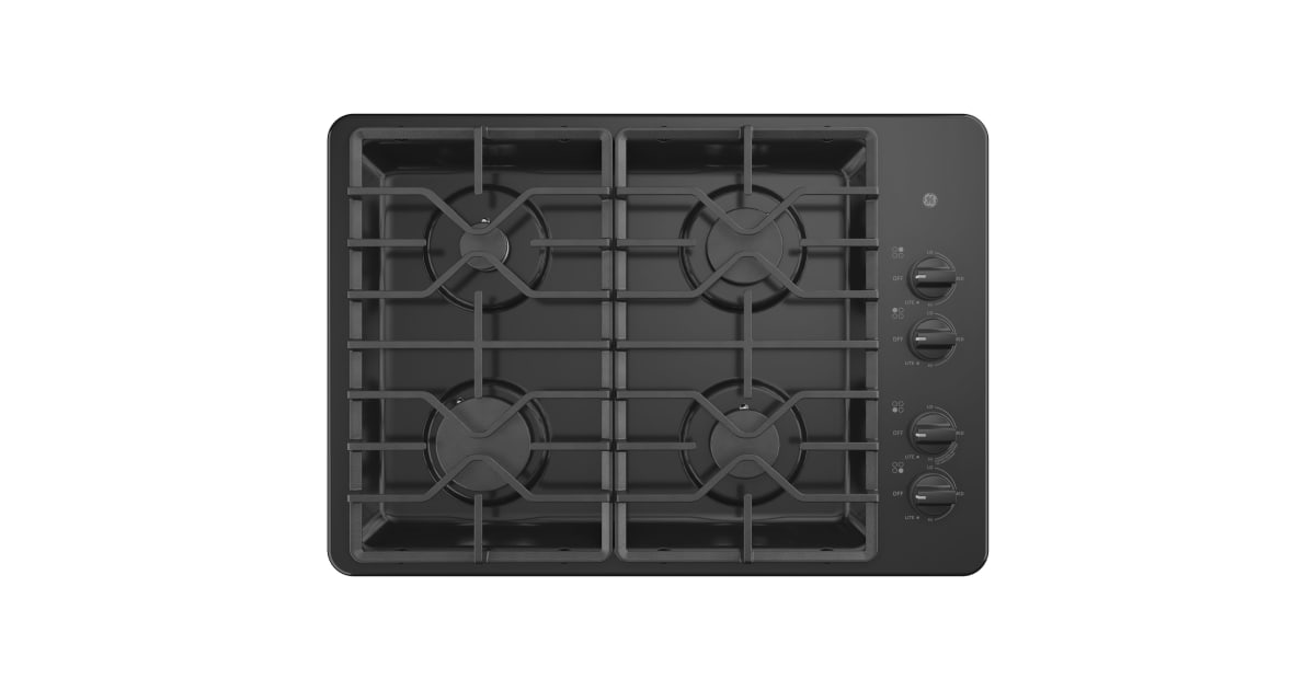 GE JGP3030DLBB 30 Inch Wide BuiltIn Gas Cooktop with