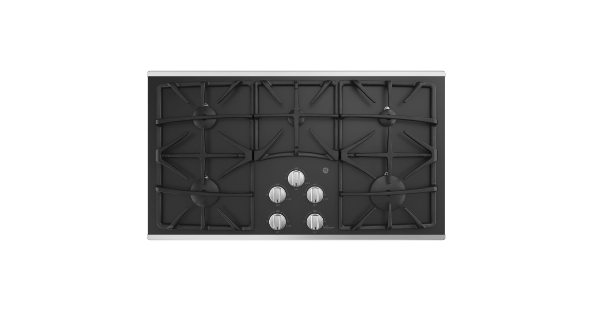 GE JGP5536SLSS 36 Inch Wide BuiltIn Gas Cooktop with
