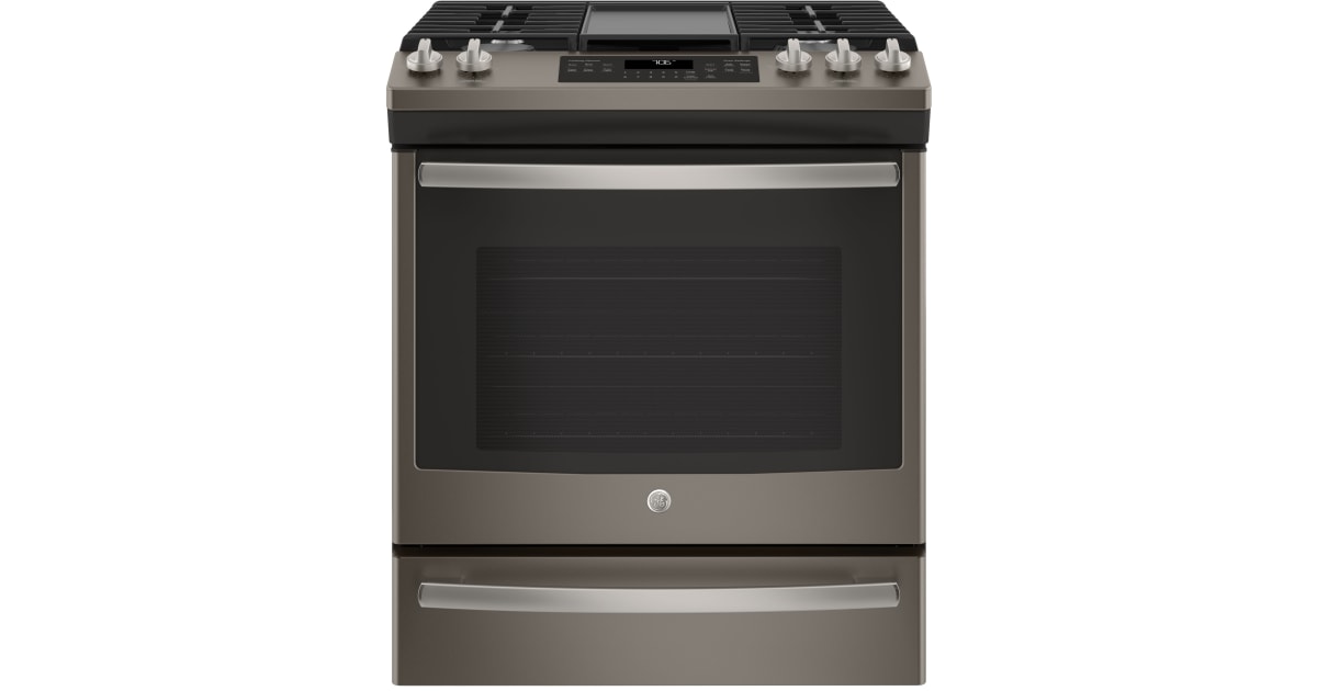 GE JGS760EELES 30 Inch Wide 5.6 Cu. Ft. Slide In Gas Range