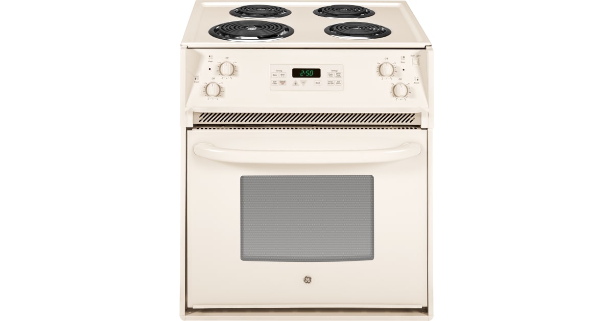 GE JM250DFCC 27" DropIn Electric Range with SelfClean