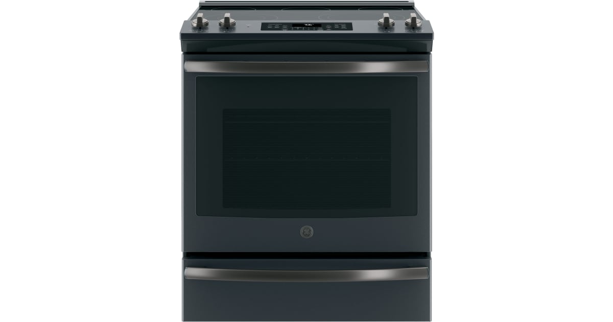 GE JS760FLDS 30 Inch Wide 5.3 Cu. Ft. Slide In Electric