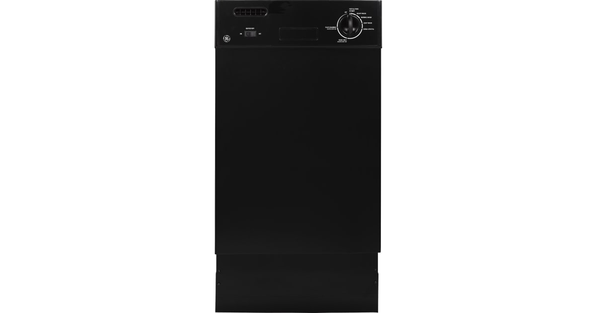 GE GSM1800NBB 18" Spacemaker Built In Dishwasher with
