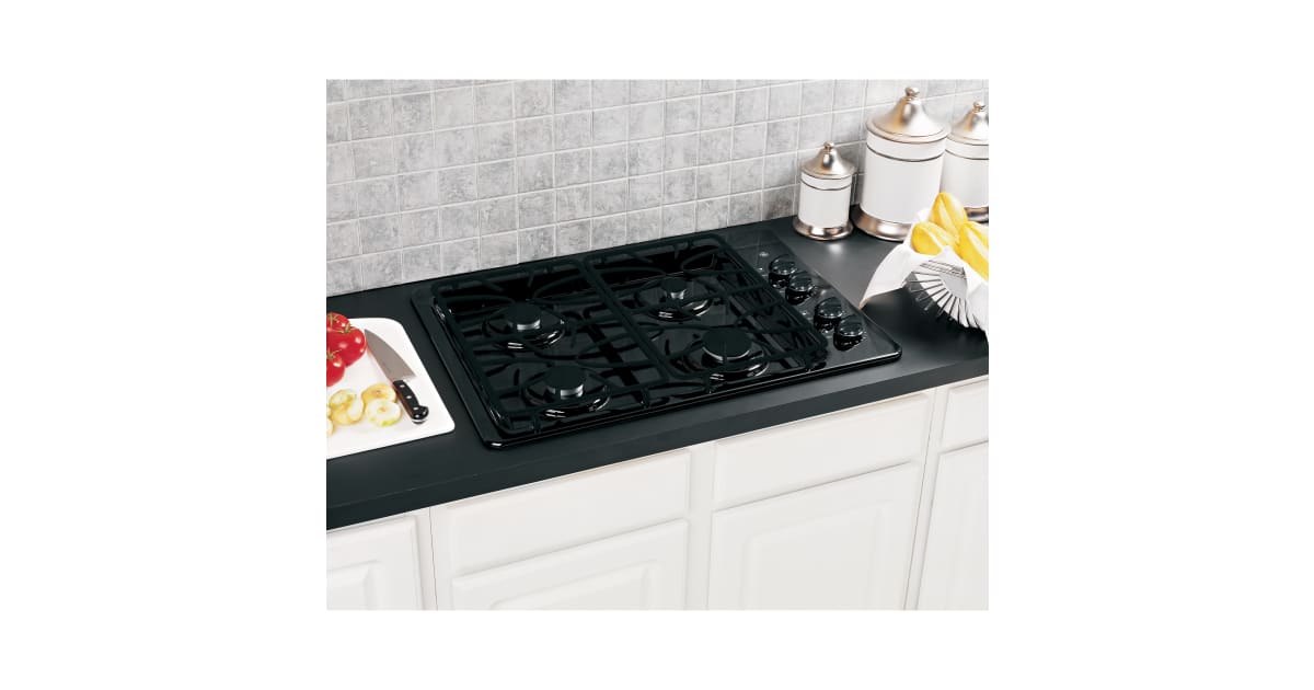 GE JGP329DETBB 30" 35000 BTU BuiltIn Gas Cooktop