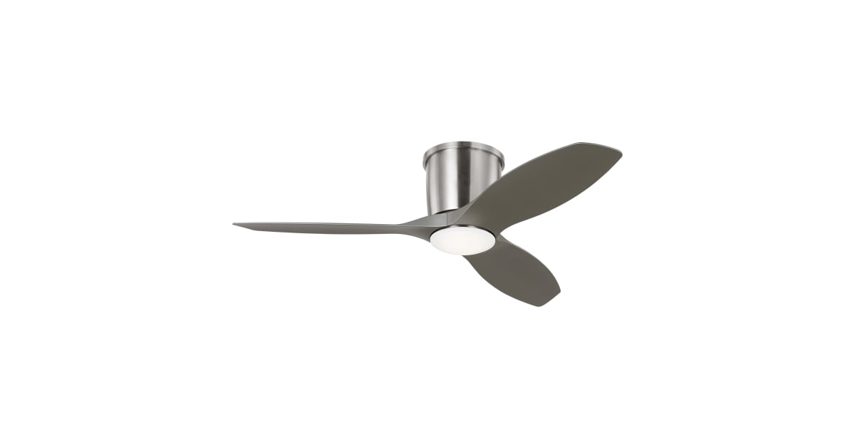 Titus 44 Inch Indoor/Outdoor Integrated LED Dimmable Hugger Ceiling Fan main image 0