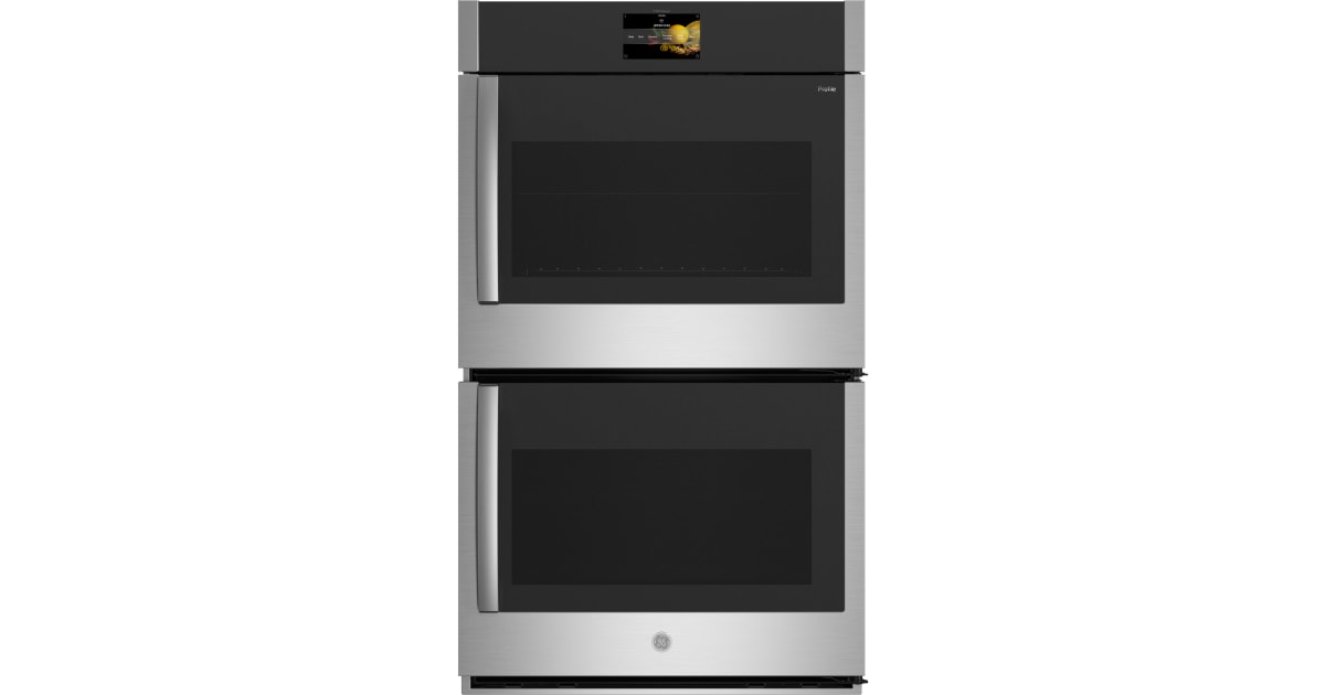 GE Profile PTD700RSNSS 30 Inch Wide 10 Cu. Ft. Electric Double Oven ...