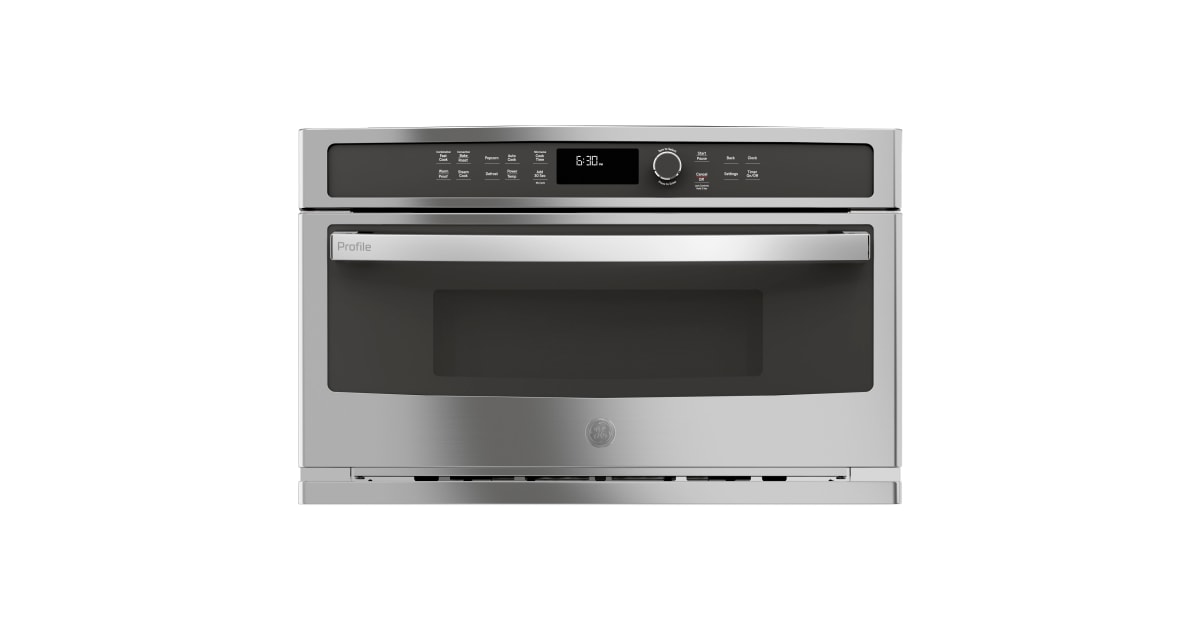 GE Profile PWB7030SLSS 30 Inch Wide 1.7 Cu. Ft. 975 Watt Build