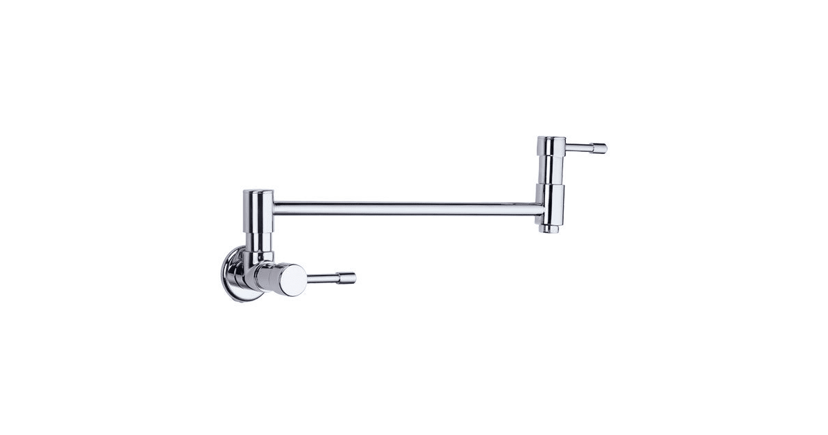 Gerber D205012 Melrose Wall Mounted Pot Filler Faucet with 15" Double ...
