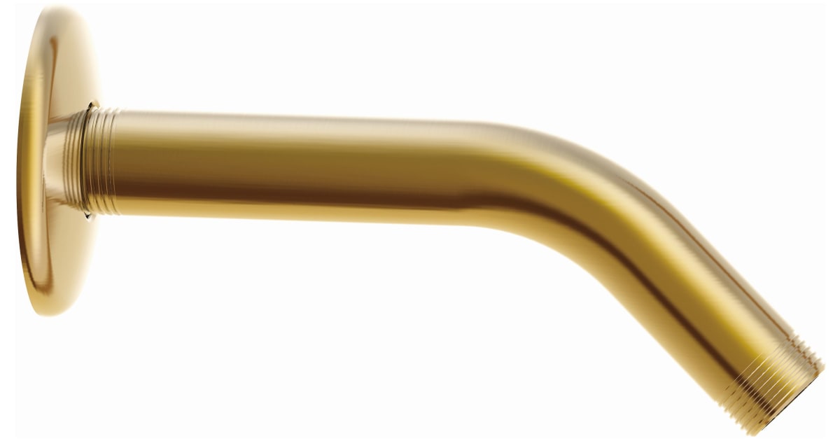 Gerber D481136BB 6" Wall Mounted Shower Arm with Flange