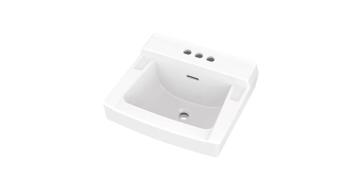 Gerber G0012314 Plymouth 4" Centers Wall Hung Bathroom