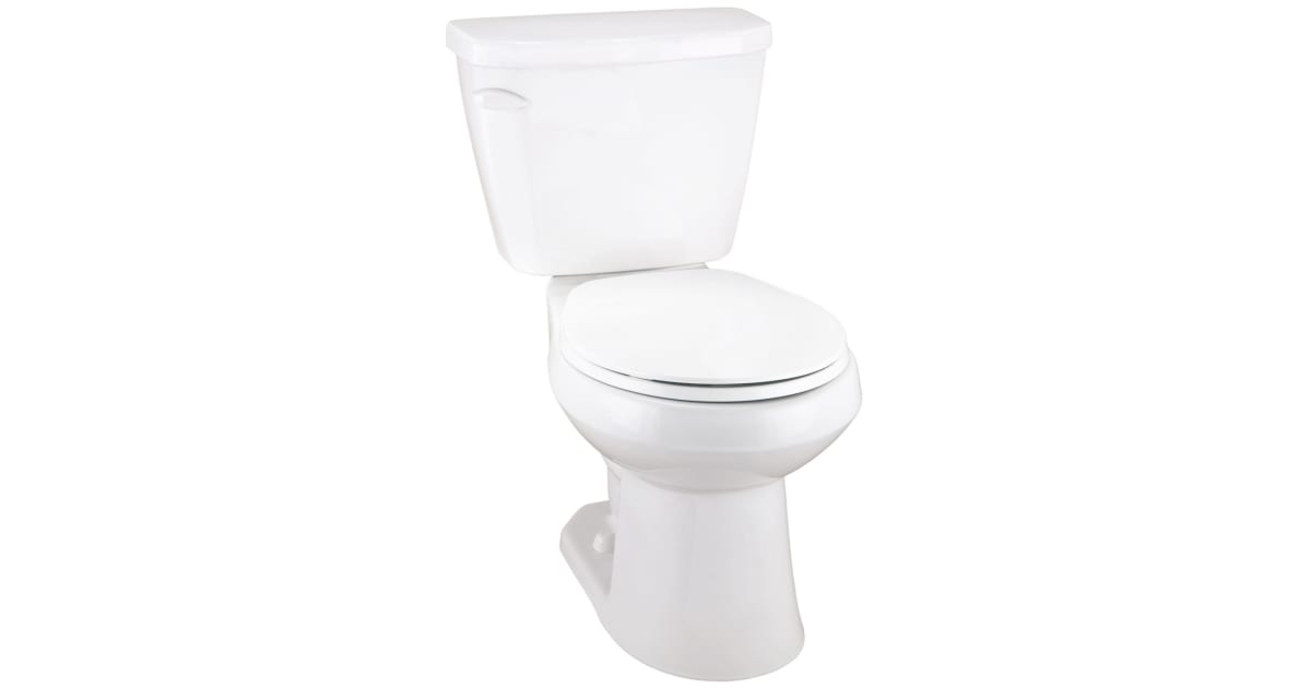 Gerber GWS21502S Viper 1.28 GPF Two Piece Round Toilet