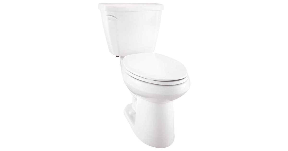 Gerber GWS21518S Viper 1.28 GPF Two Piece Elongated Toilet