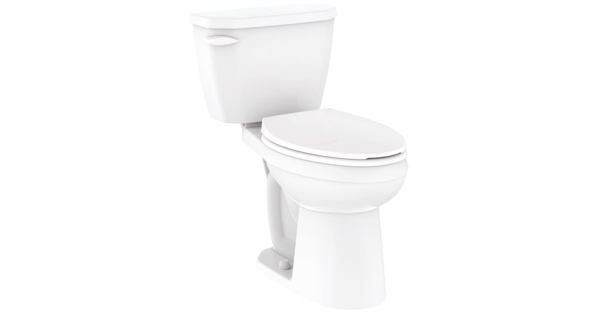 Gerber GWS21519S Viper 1 GPF Two Piece Elongated Toilet
