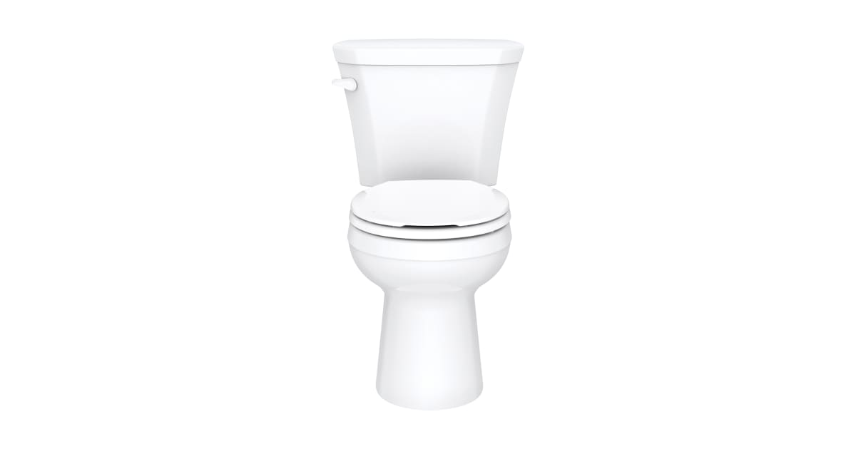 Gerber GWS31502S Viper 1.28 GPF Two Piece Round Toilet