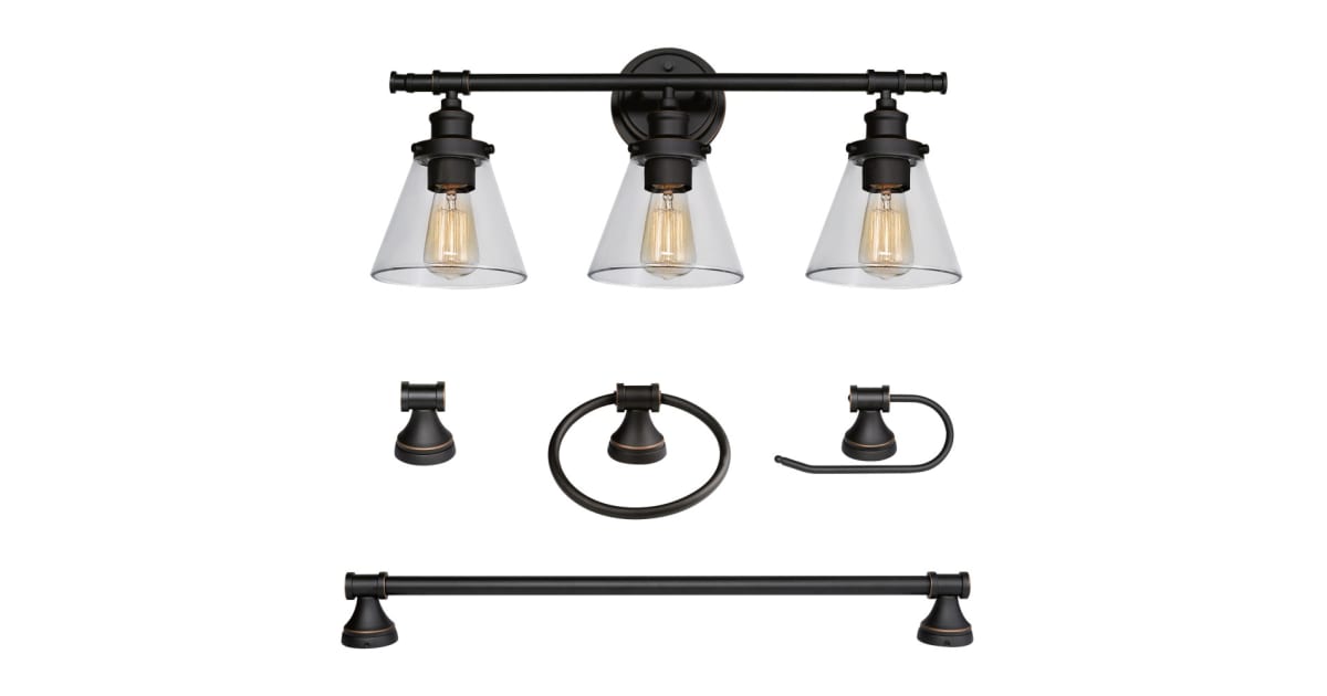 Globe Electric 50192 Parker AllInOne Bathroom Vanity