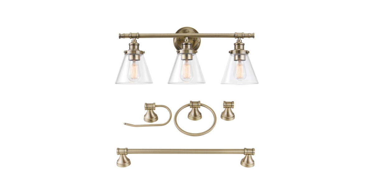 Globe Electric 51381 Parker 3 Light 25" Wide Vanity Light