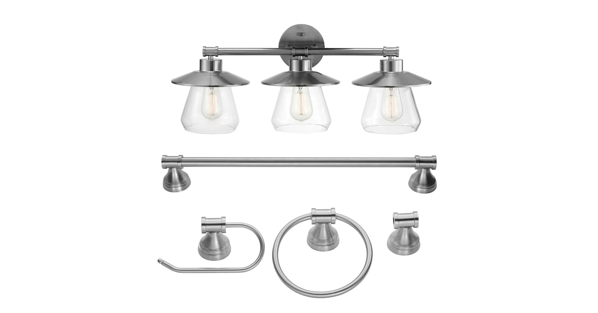 Globe Electric 51495 Nate 3 Light 26" Wide LED Vanity