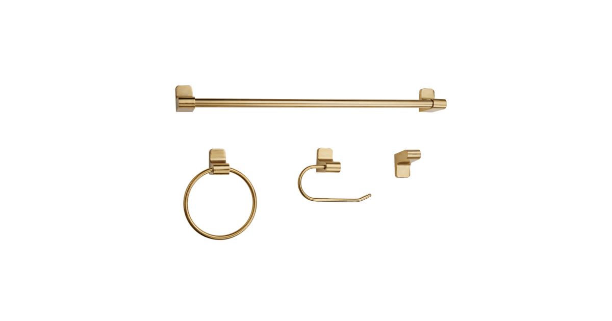Globe Electric 51695 Positano 4 Piece Bathroom Hardware