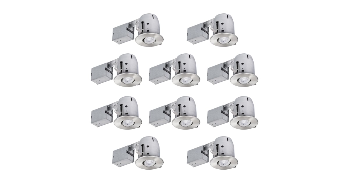 Globe Electric 90542 Pack of (10) 4" Twist and Lock