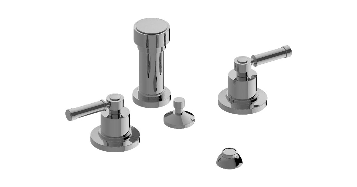 Graff G2160LM21BPC Bali Widespread Bidet Faucet with 2