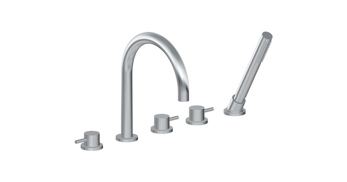 Graff G6153LM41BPC M.E. 25 Roman Tub Filler Faucet with