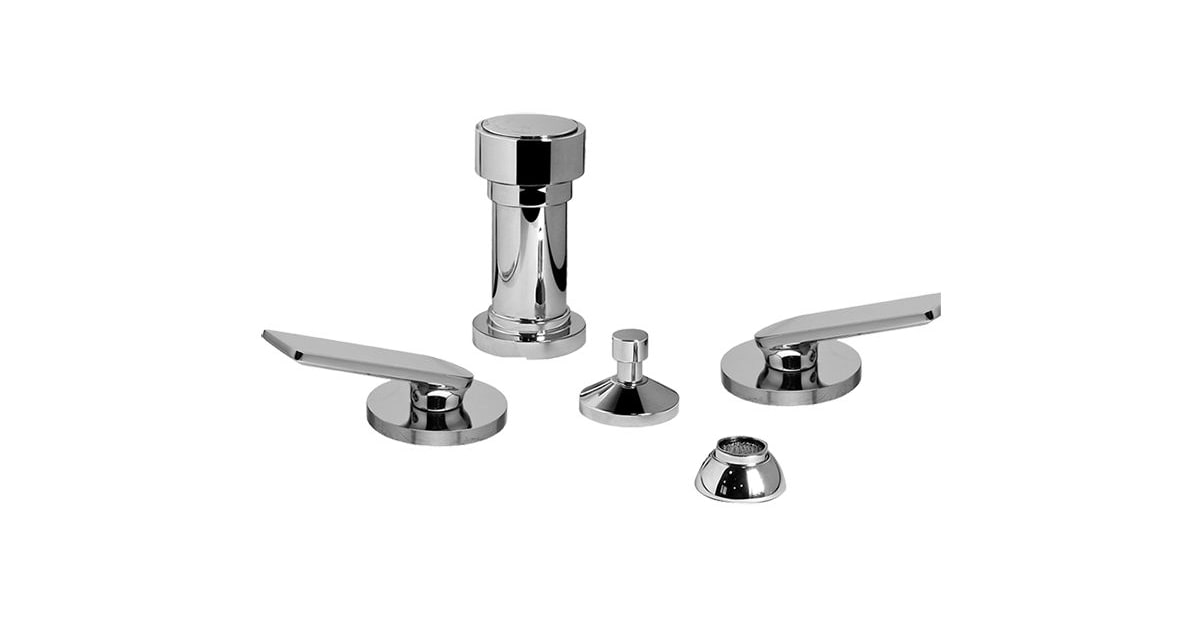 Graff G6361LM42BPC Sento 25 Bidet Faucet with 2 Lever