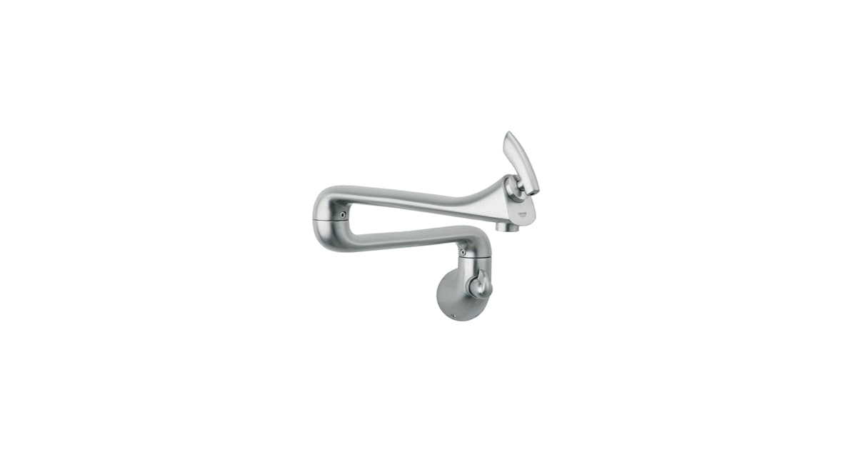 Grohe Double Handle Wall Mounted Pot Filler from the K4