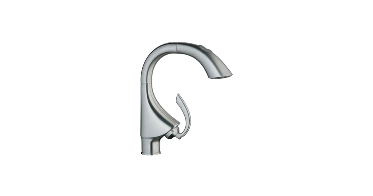 Grohe 32073SDE K4 Bar Faucet with Dual Spray Pullout