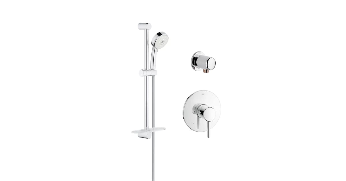 Grohe GRPB010SC Concetto Pressure Balanced Shower Trim