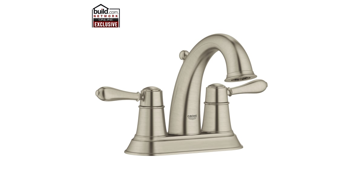 Grohe 20424EN0 Fairborn Centerset Bathroom Faucet with SilkMove® - Free ...