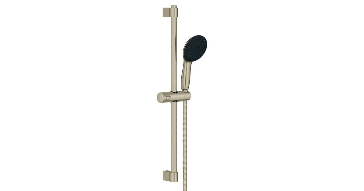 Grohe 26761EN2 Tempesta Shower System with Hand Shower, Slide Bar, and ...