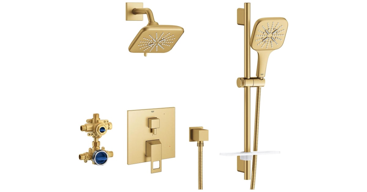 Grohe 29433GN0 Eurocube Pressure Balanced Shower System