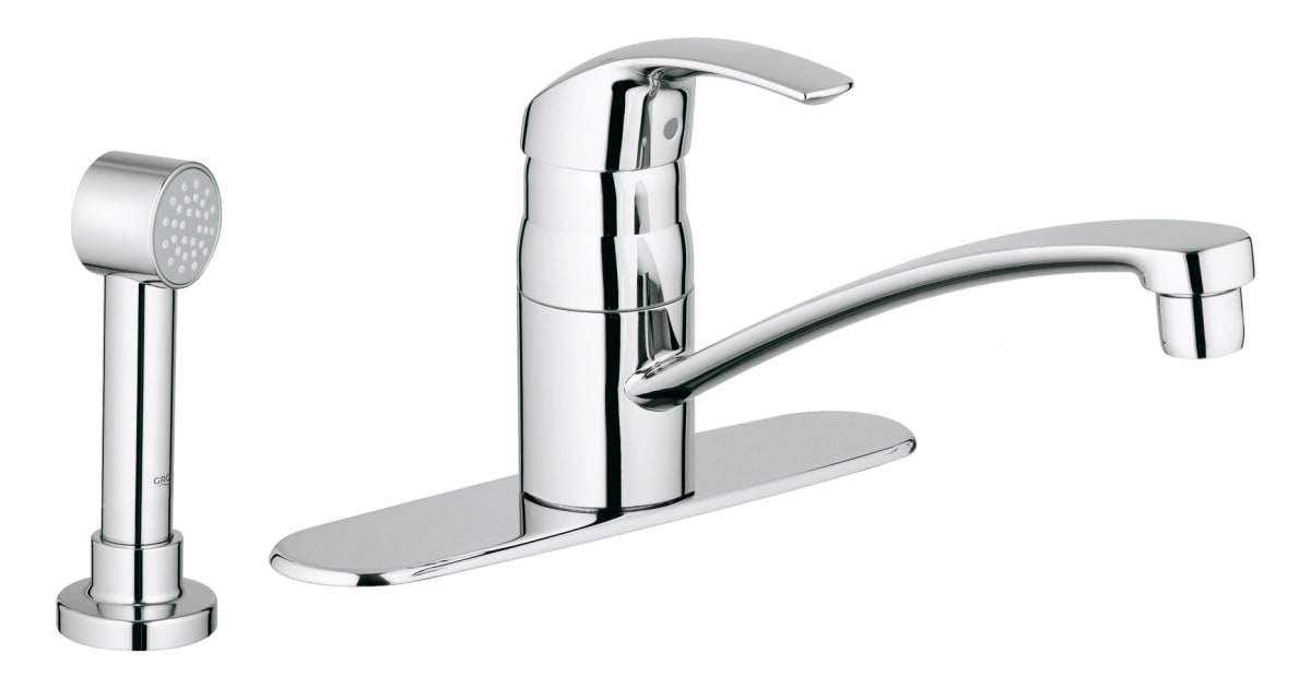 Grohe 31352001 Eurosmart Kitchen Faucet with Sidespray
