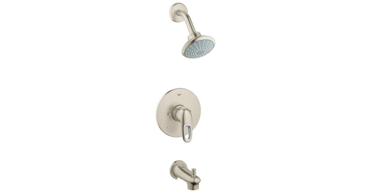 Grohe 35062EN3 Eurostyle Pressure Balanced Tub and Shower