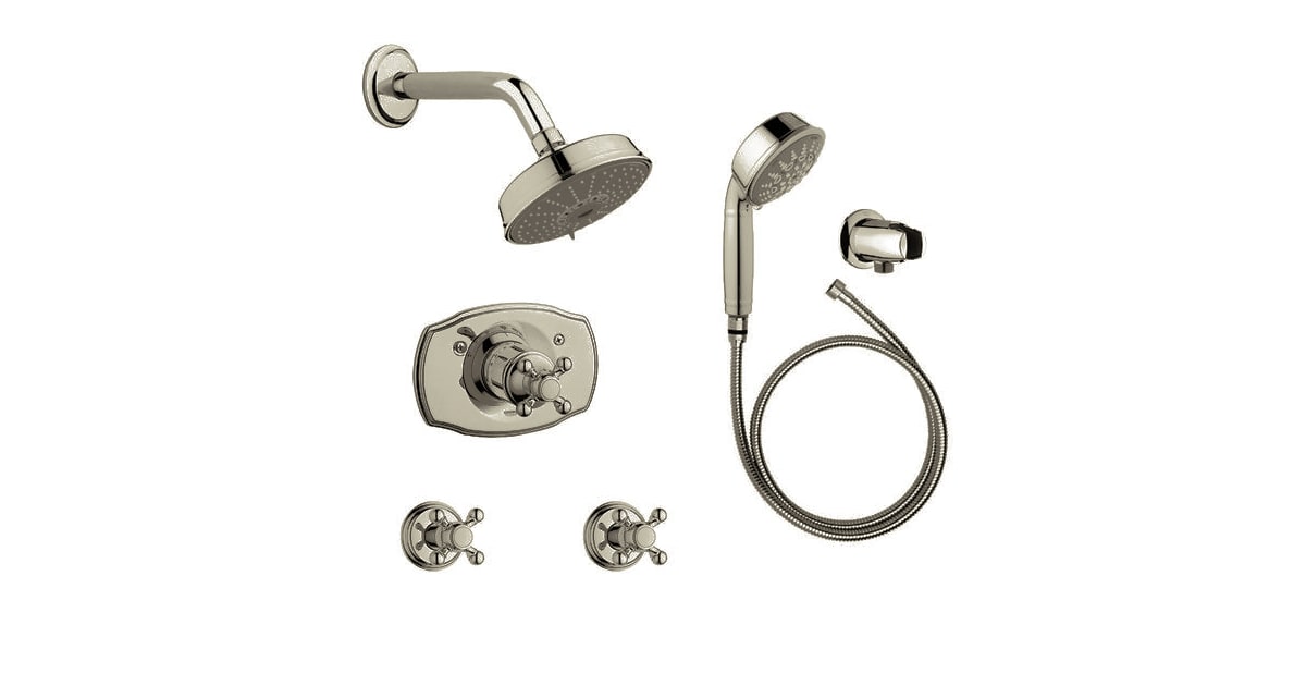 Grohe GRT304XBN Geneva Thermostatic Shower Trim with Two