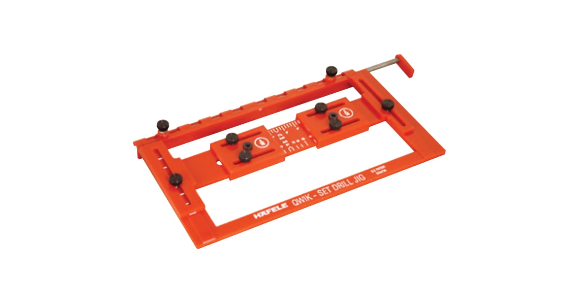 Hafele 001.31.233 QuickSet Handle Drilling Jig for Hand