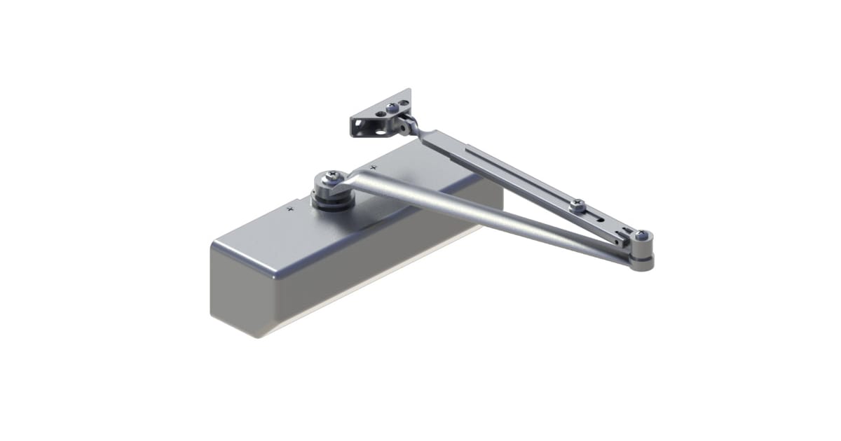 Hager 5300ALM Grade 1 Heavy Duty Surface Door Closer with