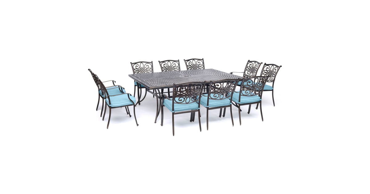 Hanover 11 best sale piece dining set