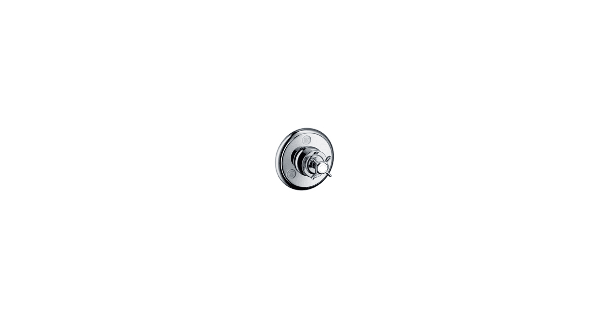 Hansgrohe Ecostat S Thermostatic Valve Trim Only With Integrated - Bed - View #3