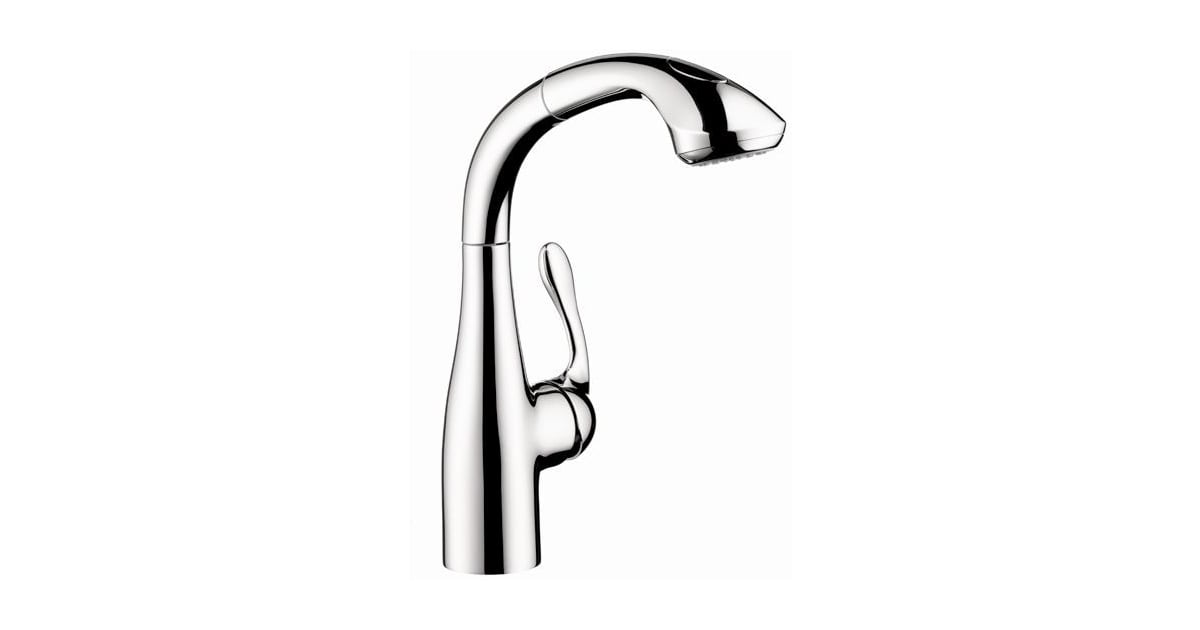 hansgrohe allegro e gourmet higharc kitchen sink faucet warranty