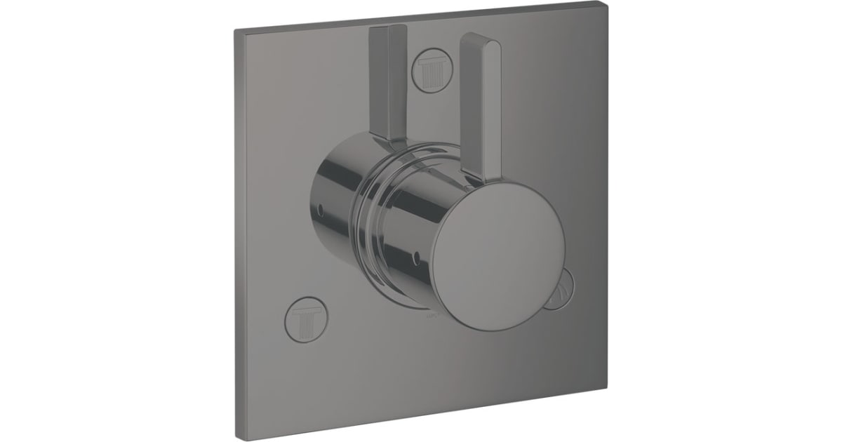 Hansgrohe Ecostat S Thermostatic Valve Trim Only With Integrated - Bed - View #13