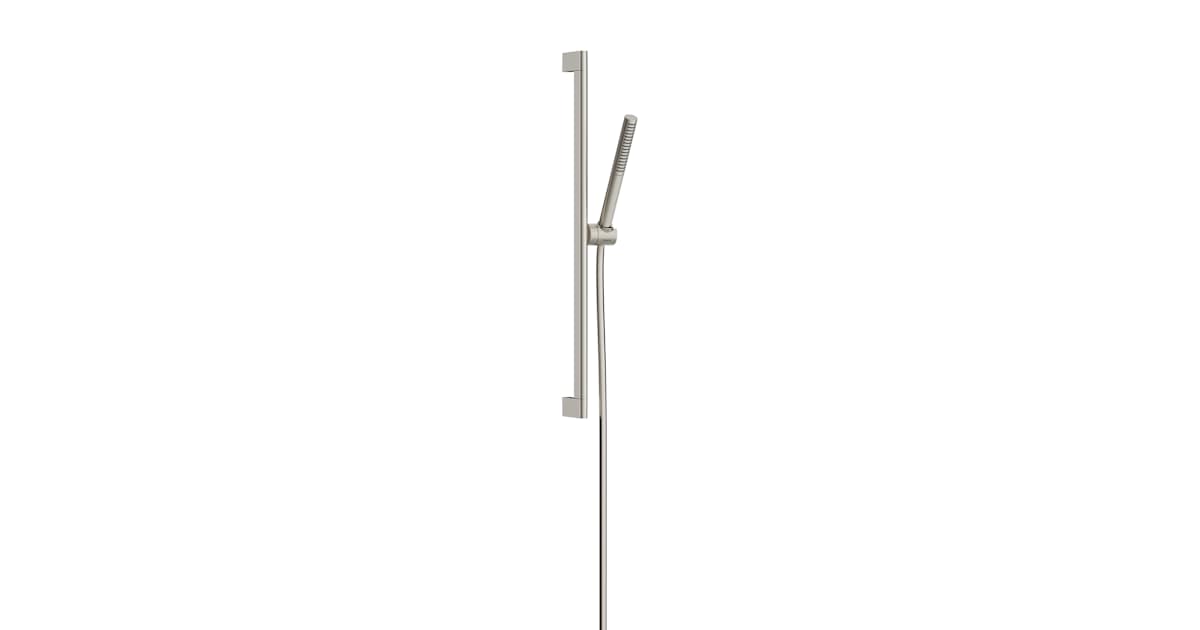 Hansgrohe Pulsify S 3-Inch Shower Arm – Brushed Nickel, Exposed Installation, Compatible With Pulsify 105 Overhead Shower, Modern Design