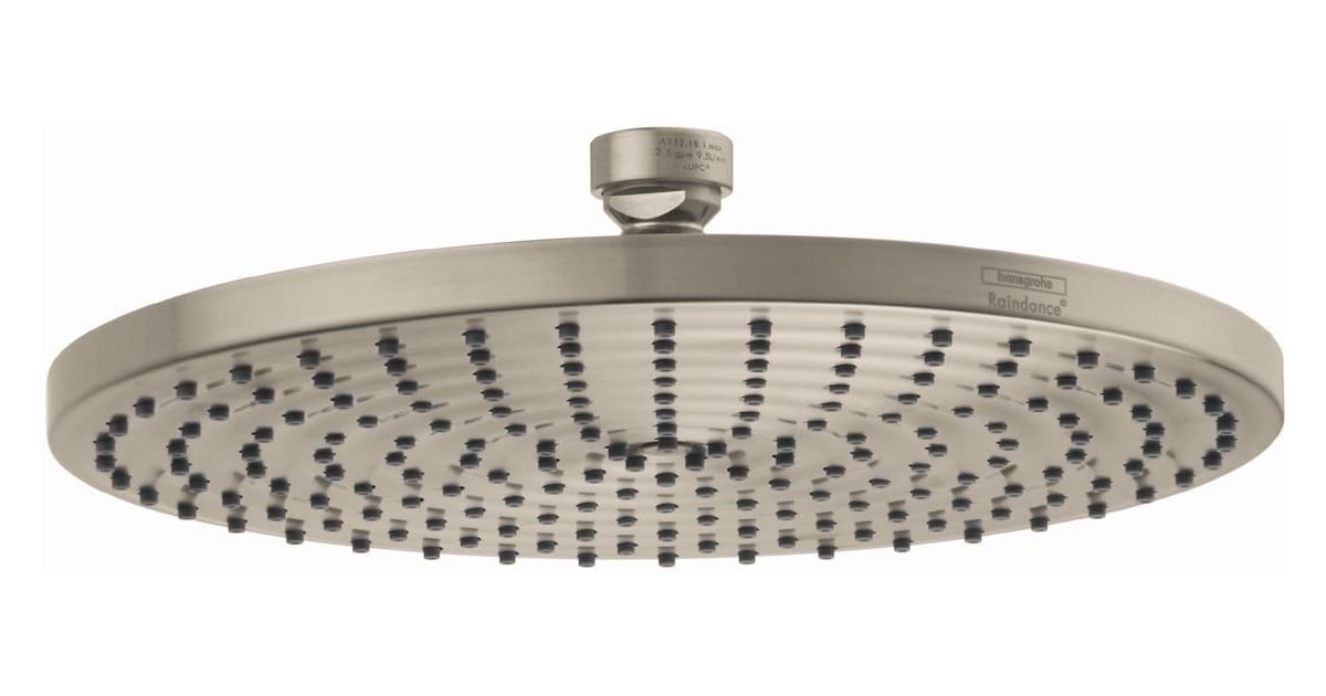 Hansgrohe 27474821 Raindance S Rain 2.5 GPM Shower Head
