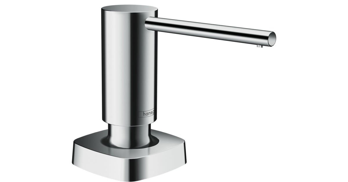 Hansgrohe 40468001 Metris Deck Mounted Soap Dispenser with