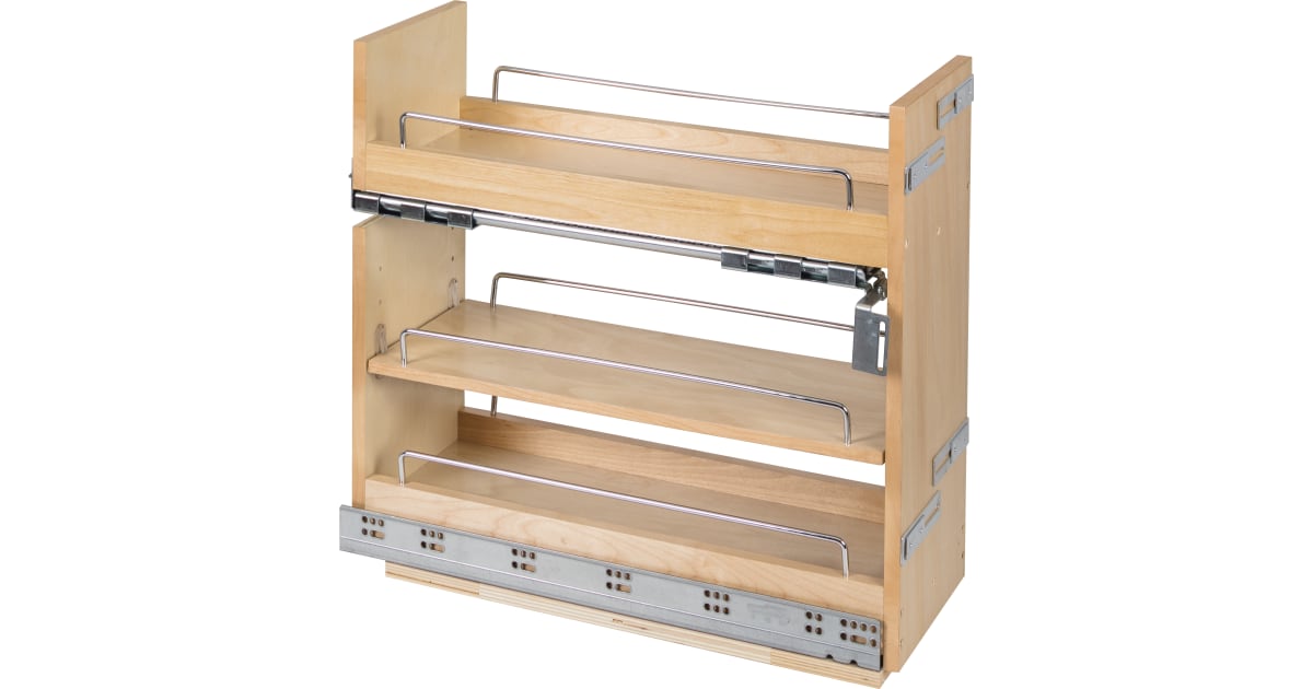 Hardware Resources DBPO8SC 8" Wide Base Pull Out