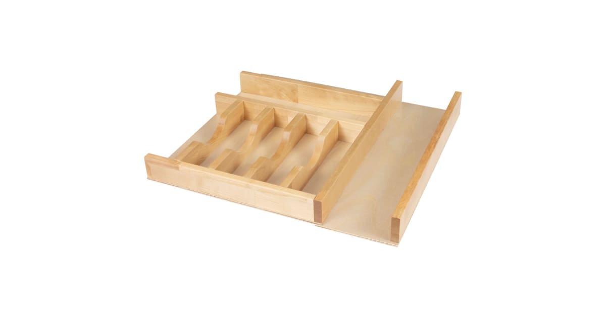 Wood Trim to Fit Drawer Utensil/Cutlery Tray Insert