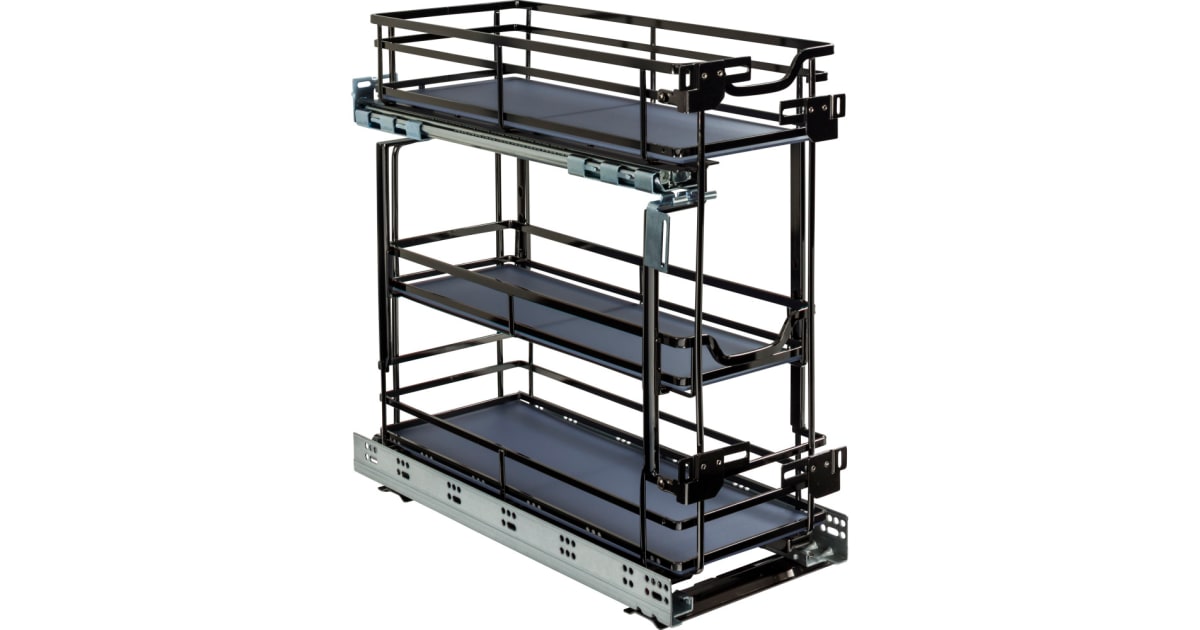 Hardware Resources SWSDBPO8BN 8 Inch Under Drawer Base