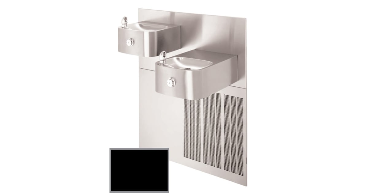 Haws H1119.8BLACK HiLo BarrierFree Electric Drinking