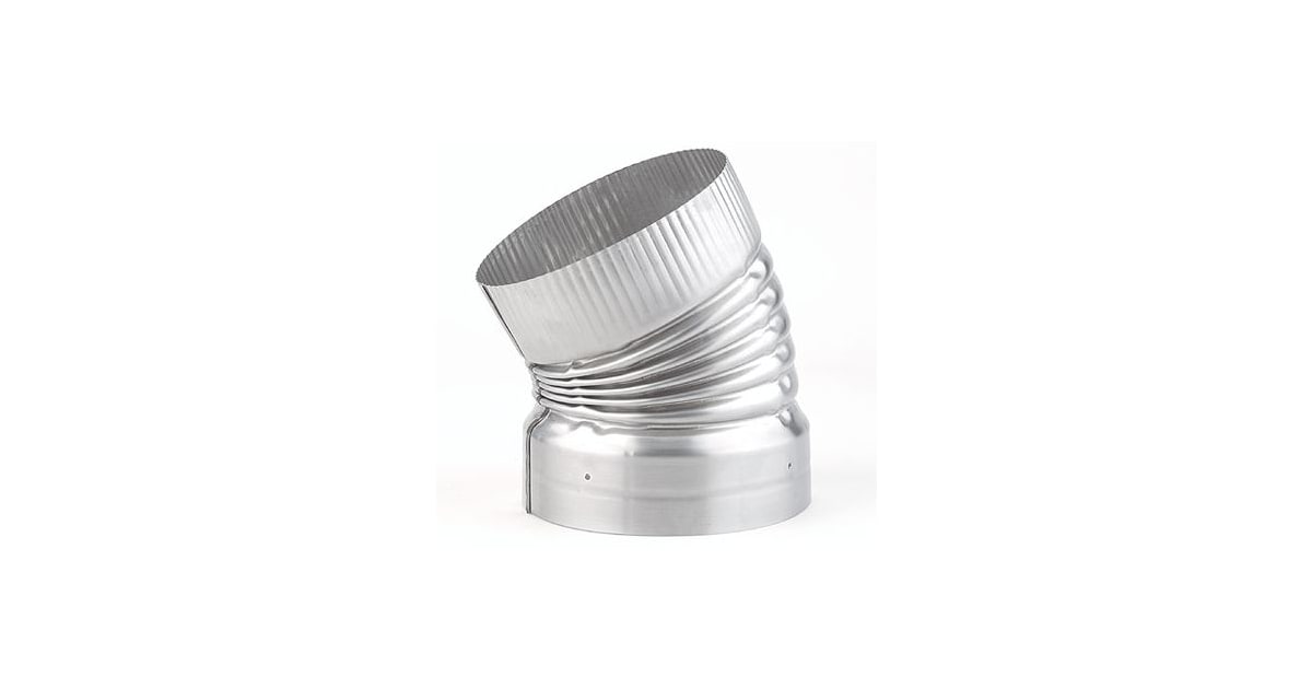 HeatFab 4810FLEX 8" 30 Degree Crimped Elbow