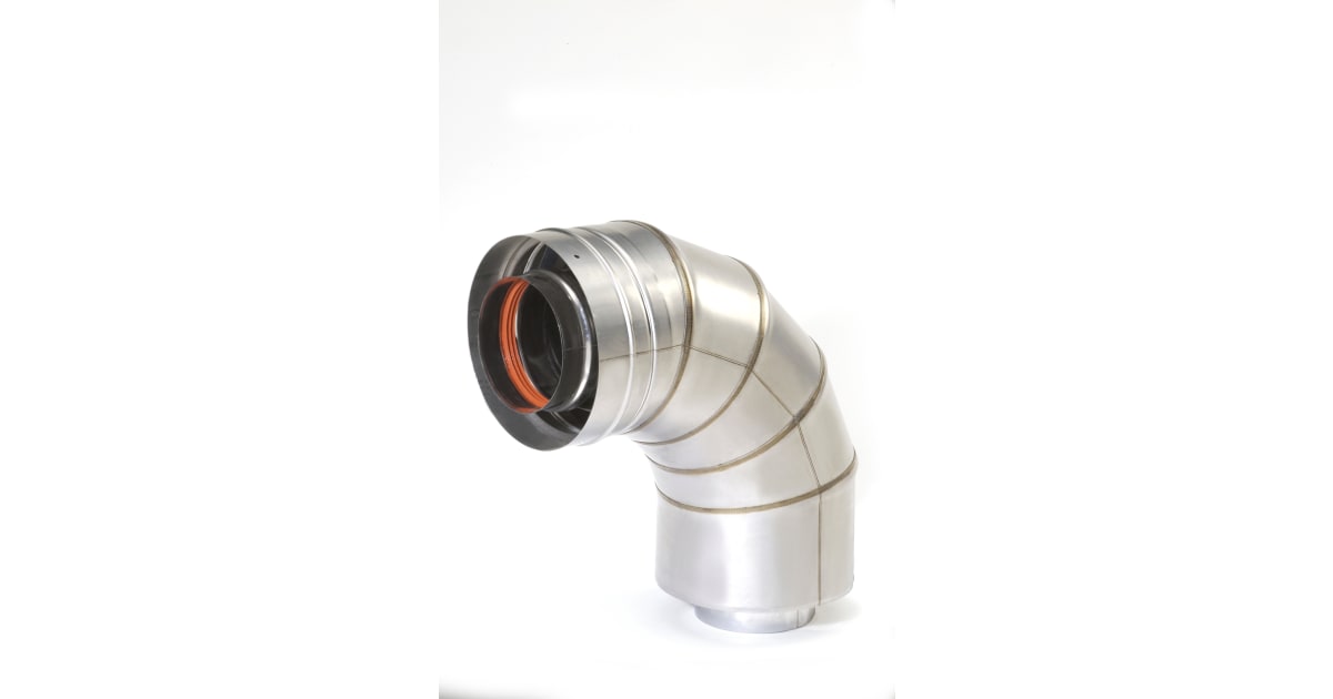 HeatFab SC03E90 3" SafT Vent SC 90° Elbow