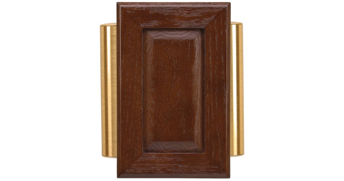 Heath Zenith 48 Wired RaisedPanel Doorbell Chime, Solid